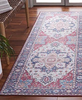 Safavieh Tucson Washable TSN913Q 2'6"x8' Runner Area Rug