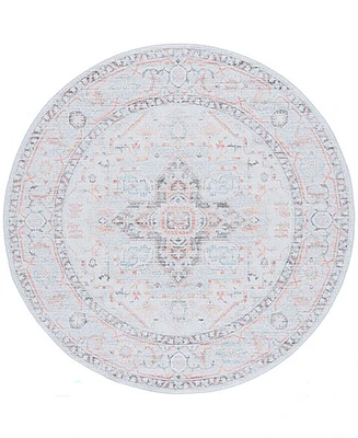 Safavieh Tucson Washable TSN913F 6'x6' Round Area Rug