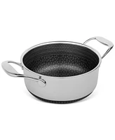 Livwell DiamondClad 3-Qt. Hybrid Nonstick Stainless Steel Pot and Lid