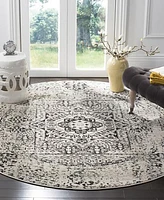 Safavieh Evoke EVK260T 9'x9' Round Area Rug