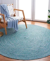 Safavieh Braided BRA201K 5'x5' Round Area Rug