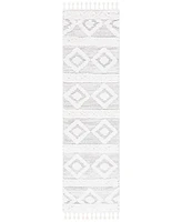 Safavieh Moroccan Tassel Shag MTS640A 2'3"x8' Runner Area Rug