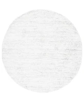 Safavieh Berber Shag 300 BER563F 4'5"x4'5" Round Area Rug