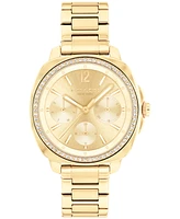 Coach Women's Kitt Gold-Tone Stainless Steel Bracelet Watch 34mm