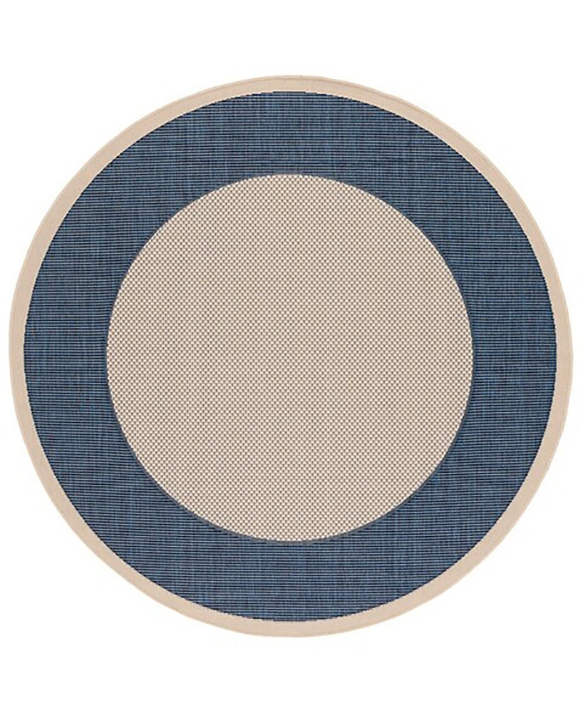 Safavieh Courtyard I CY79875812 5'3"x5'3" Round Area Rug