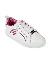 Bebe Little and Big Girls Low Top With Holographic "B" Sneaker