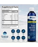 Trace Minerals ConcenTrace Drops | Full Spectrum Minerals | Ionic Liquid Magnesium, Chloride, Potassium | Low Sodium | Energy, Electrolytes