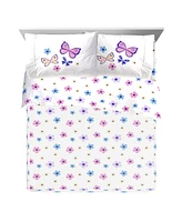 Sunny Side Up Flutter Twin Sheet Set