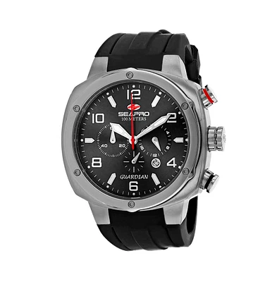 Seapro Men's Guardian Black Dial Watch - SP3341