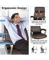 Sugift Swivel Ergonomic Office Chair Computer Desk Chair with Wheels