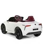 Sugift Lexus LC500 Licensed Kids 12V Ride Remote Control Electric Vehicle