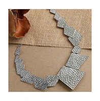 Sohi Women's Geometric Statement Necklace