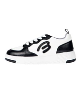 Bebe Little and Big Girls Low Top Court "B" Applique Sneaker