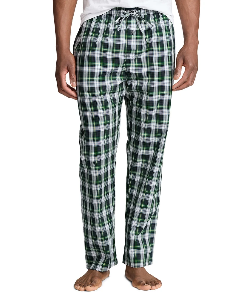 Polo Ralph Lauren Men's Woven Plaid Pajama Pants