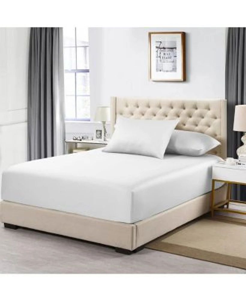 Egyptian Linens High Profile Fitted Sheet 22 Inches Luxurious Cotton 608 Thread Count