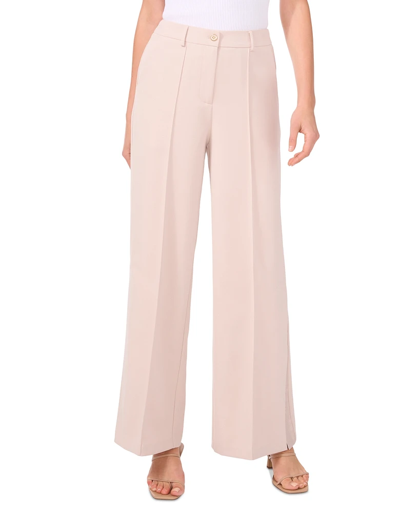 Parker Women's High Rise Wide-Leg Side-Slit Pants