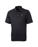 Cutter & Buck Men's Black Cincinnati Bearcats Team Logo Virtue Eco Pique Polo