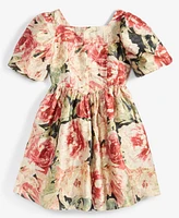 Rare Editions Big Girls Floral Organza Dress