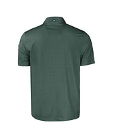 Cutter & Buck Men's Green Southeastern Louisiana Lions Pike Eco Tonal Geo Print Stretch Polo