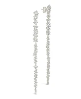 Sterling Forever Audrina Cubic Zirconia Drop Earrings