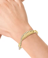 Effy Diamond Wave Bangle Bracelet (1-1/4 ct. t.w.) in 14k Gold