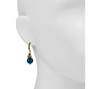 Patricia Nash Gold-Tone Mixed Bead Drop Earrings