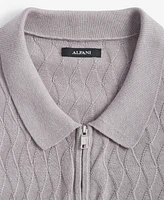 Alfani Men's Textured Polo Sweater, Created for Macy's
