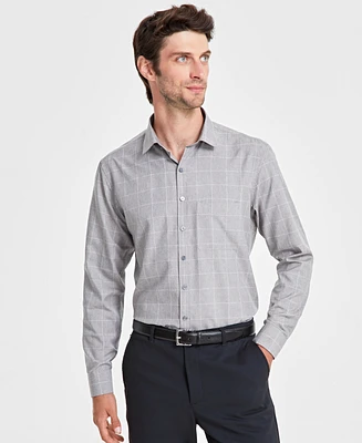 Alfani Men's Windowpane Shirt, Created for Macy's