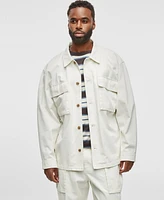 Mode of One Men's Relaxed-Fit Utility Shirt Jacket, Created for Macy's