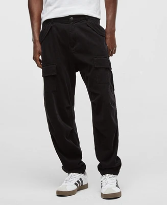 Mode of One Men's Regular-Fit Cotton Tapered Cargo Pants, Exclusively at Macy's