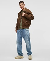 Mode of One Men's Multi Pocket Bomber Jacket, Created for Macy's