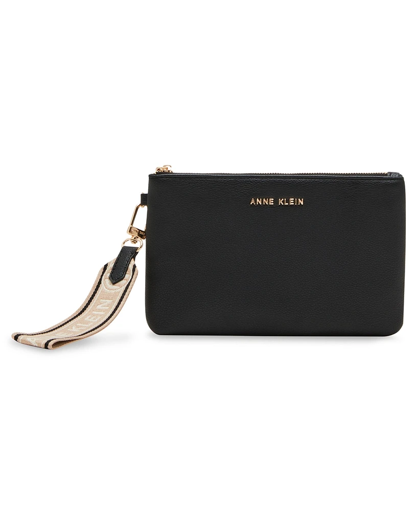 Anne Klein 3 Piece Pouch Gift Set With Web Detailing