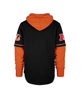 '47 Brand Men's Black Cincinnati Bengals Shortstop Pullover Hoodie