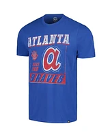 '47 Brand Men's Royal Atlanta Braves Outlast Franklin T-Shirt