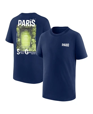 Nike Big Boys and Girls Navy Paris Saint-Germain Photo T-Shirt