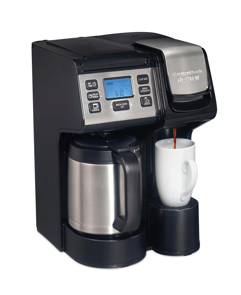 Hamilton Beach FlexBrew Trio Coffee Maker with 12 Cup Thermal Carafe - 49920