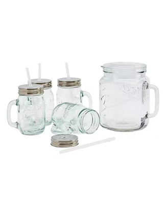 Mason Craft & More Glass Drinkware Set, 14-piece