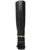 Michael Kors Women's Carlisle Chain-Detail Tall Boots