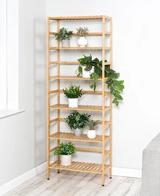 Honey Can Do 6-Tier Bamboo Shelf