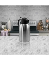 Megachef 2 Liter Stainless Steel Thermal Beverage Carafe for Coffee and Tea