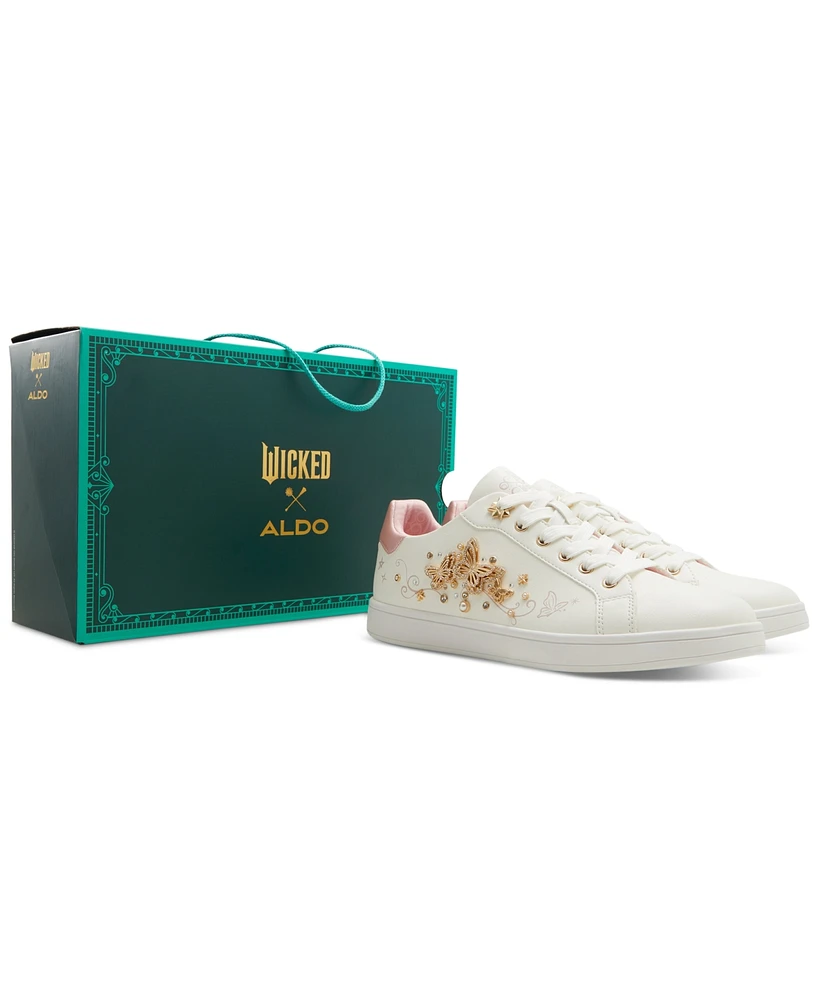 Aldo x Wicked Women's Sopopular Butterfly-Embellished Lace-Up Sneakers