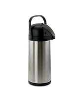 Megachef Liter Stainless Steel Airpot Hot Water Dispenser for Coffee and Tea