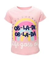 Lyrics by Lennon and McCartney Toddler Girls 3 Pack T-Shirts