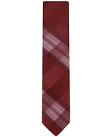 Calvin Klein Men's Carlin Shaded Grid Tie