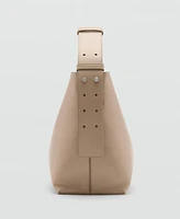 Mango Women's Mini Shopper Shoulder Bag