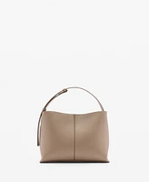 Mango Women's Mini Shopper Shoulder Bag