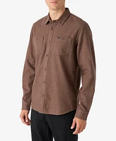 O'Neill Men's Breakwater Solid Flannel Shirt