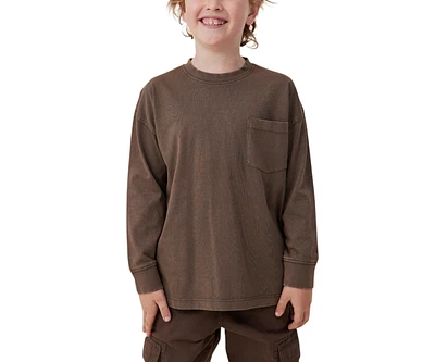 Cotton On Boys Little/Big The Essential Long Sleeve Tee