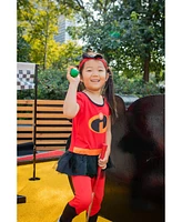 Disney Incredibles Violet Cosplay T-Shirt Dress Leggings and Headband 3 Piece Set Newborn to Big Kid