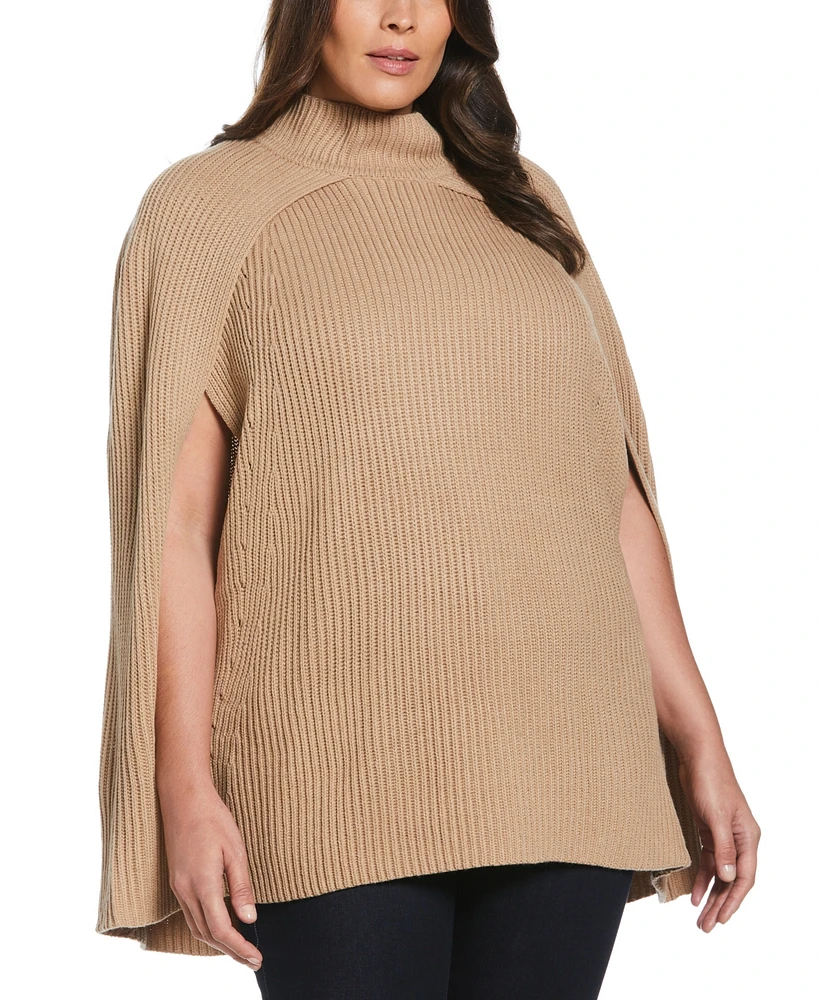 Rafaella Plus Poncho Sweater